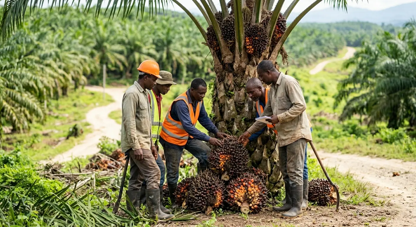 Farmers in the field